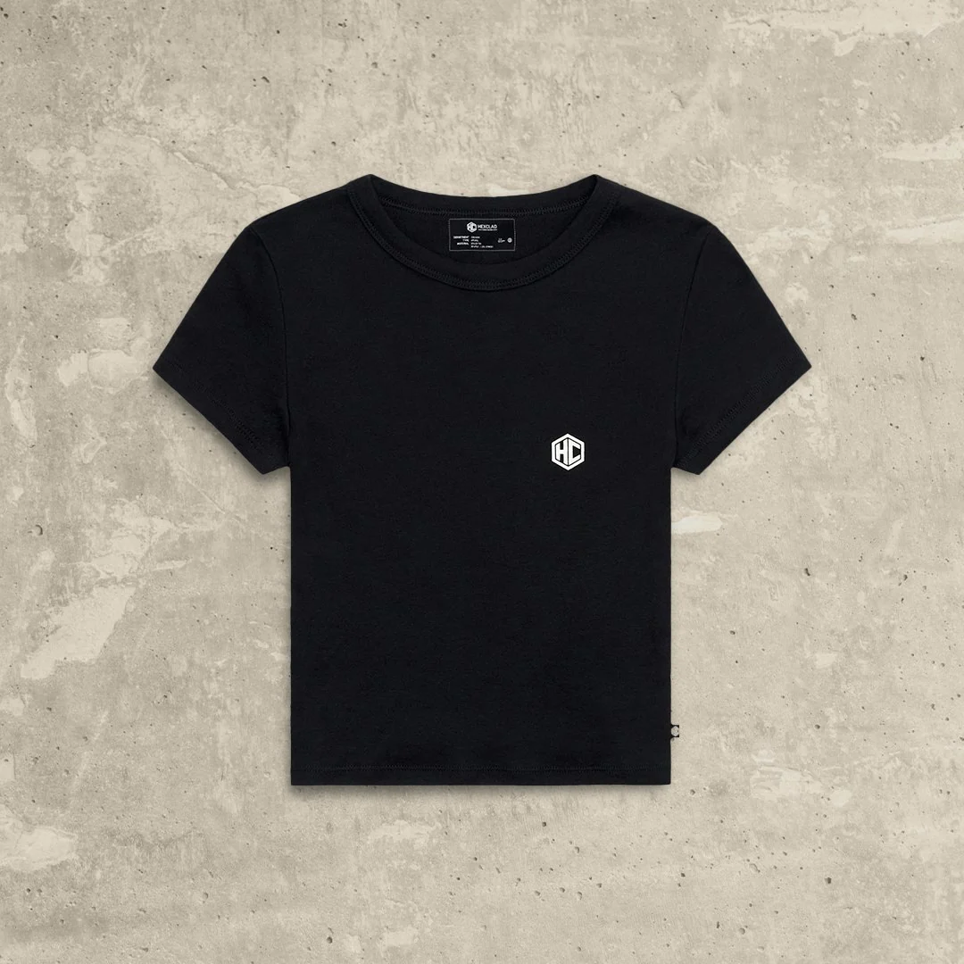 Classic Logo Badge Women's Cropped Tee - Image 2
