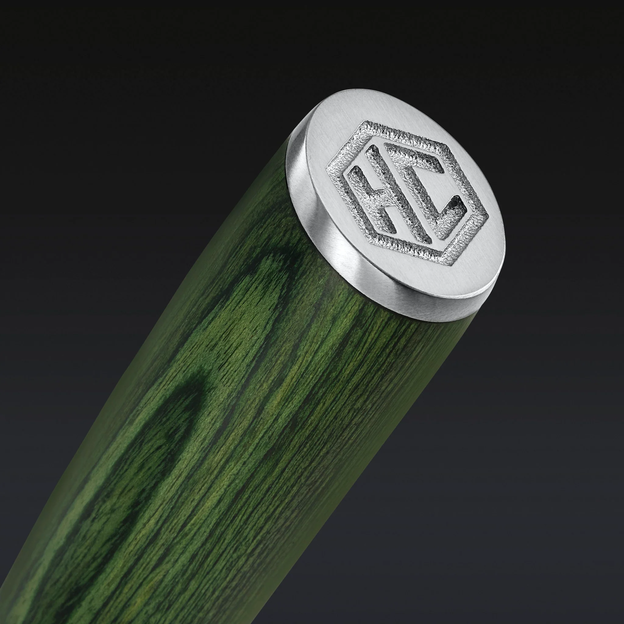 Damascus Steel Paring Knife, 3.5" (Green) - Image 3